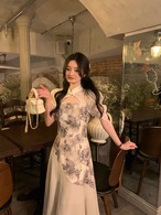 エレガント 花柄ワンピース G104CON0105