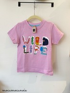 【売り切り特価】動物アルファベットTシャツ