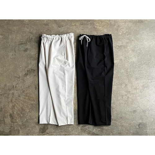 Manual Alphabet (マニュアルアルファベット) 『JOURPANTS』Nylon Jersey Tapered Pants