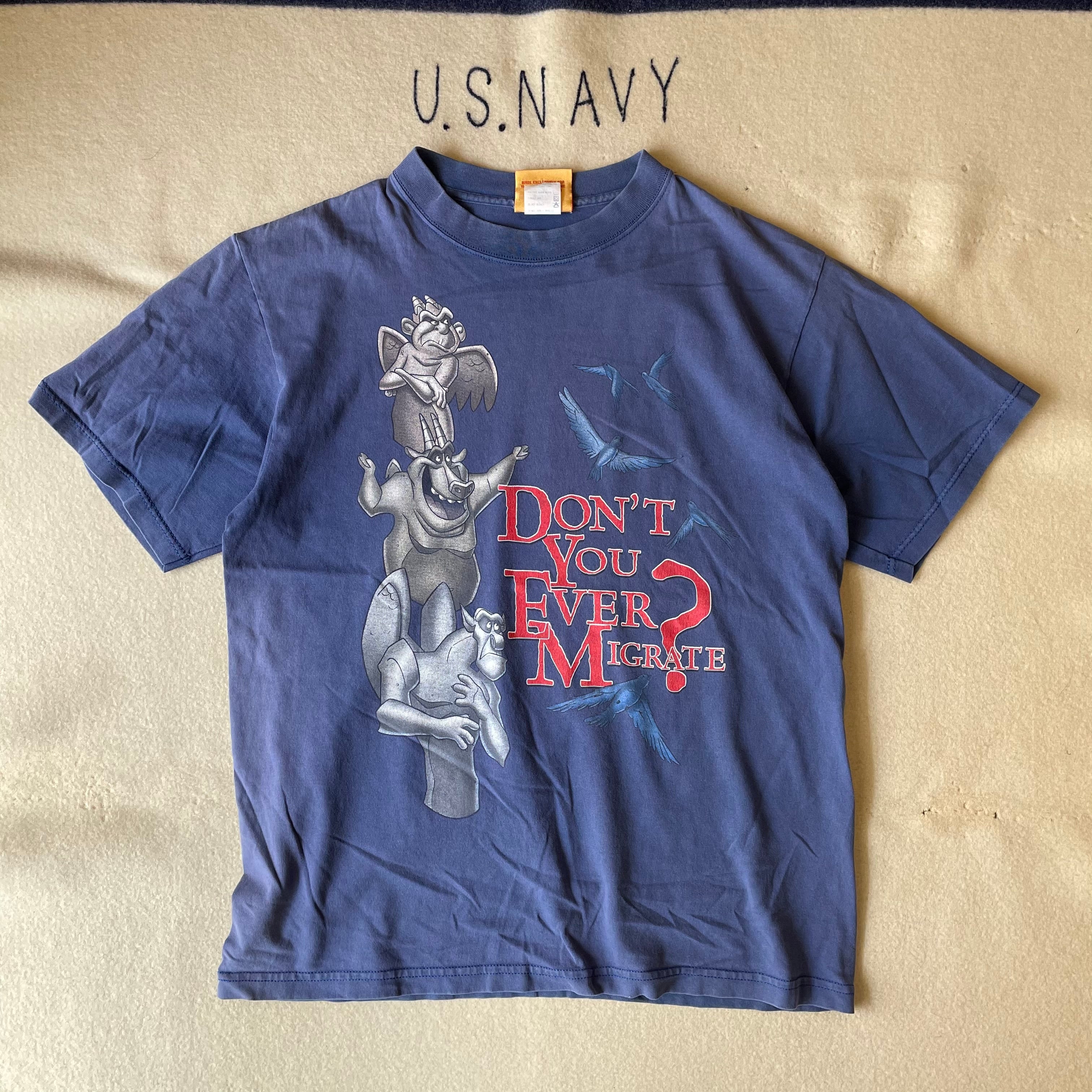 【激レア】 90s USA製 ディズニー ノートルダムの鐘 Tシャツ XXL