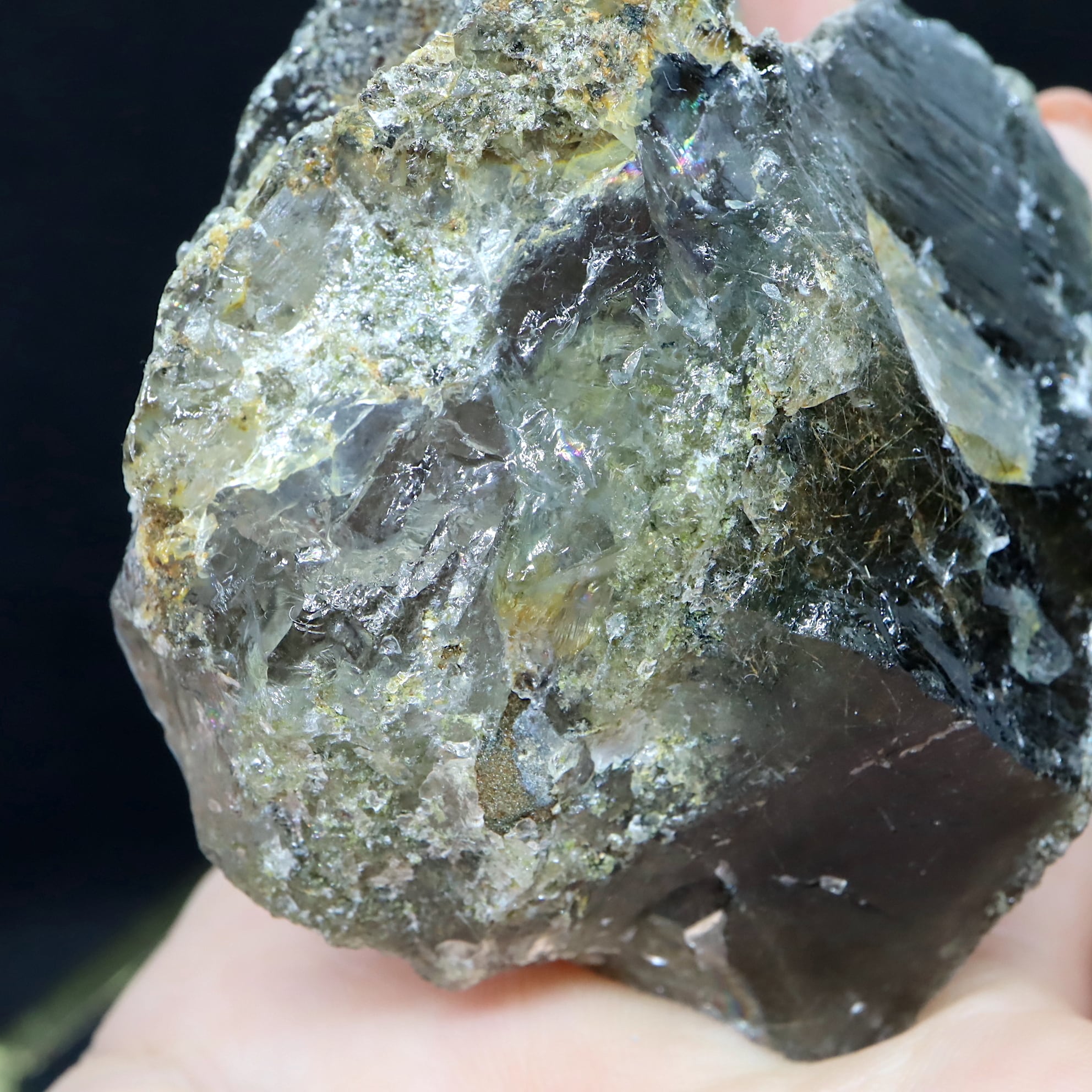 SALE※ ガーデンクォーツ！ スモーキー 煙水晶 156,4g SQZ040 鉱物 原石