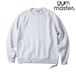 gym master ジムマスター 12oz ヘビー裏起毛 スウェット クルーネック サイドジップ ワイドシルエット メンズ G833740 アッシュ