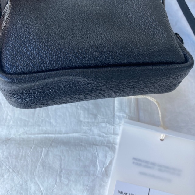 Our Legacy アワーレガシー レザーミニショルダーバッグ Delay Mini Bag ブラック 画像6