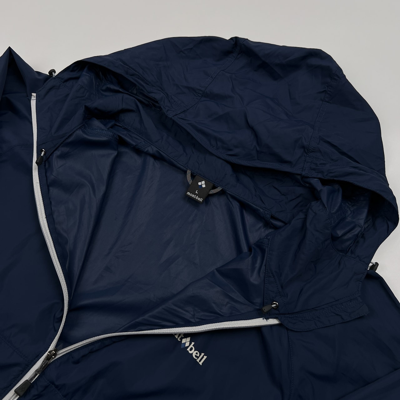 mont-bell モンベル ウインドブラスト パーカー ジャケット サイズ L /メンズ/ネイビー/薄手/パッカブル