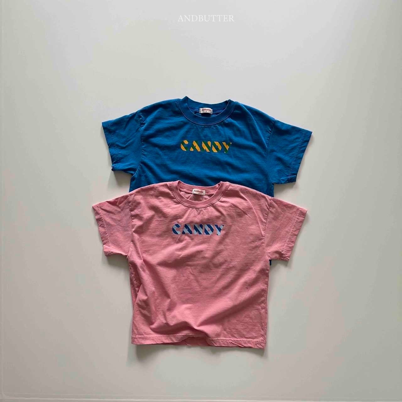 【早割予約】Candy color Tee / andbutter