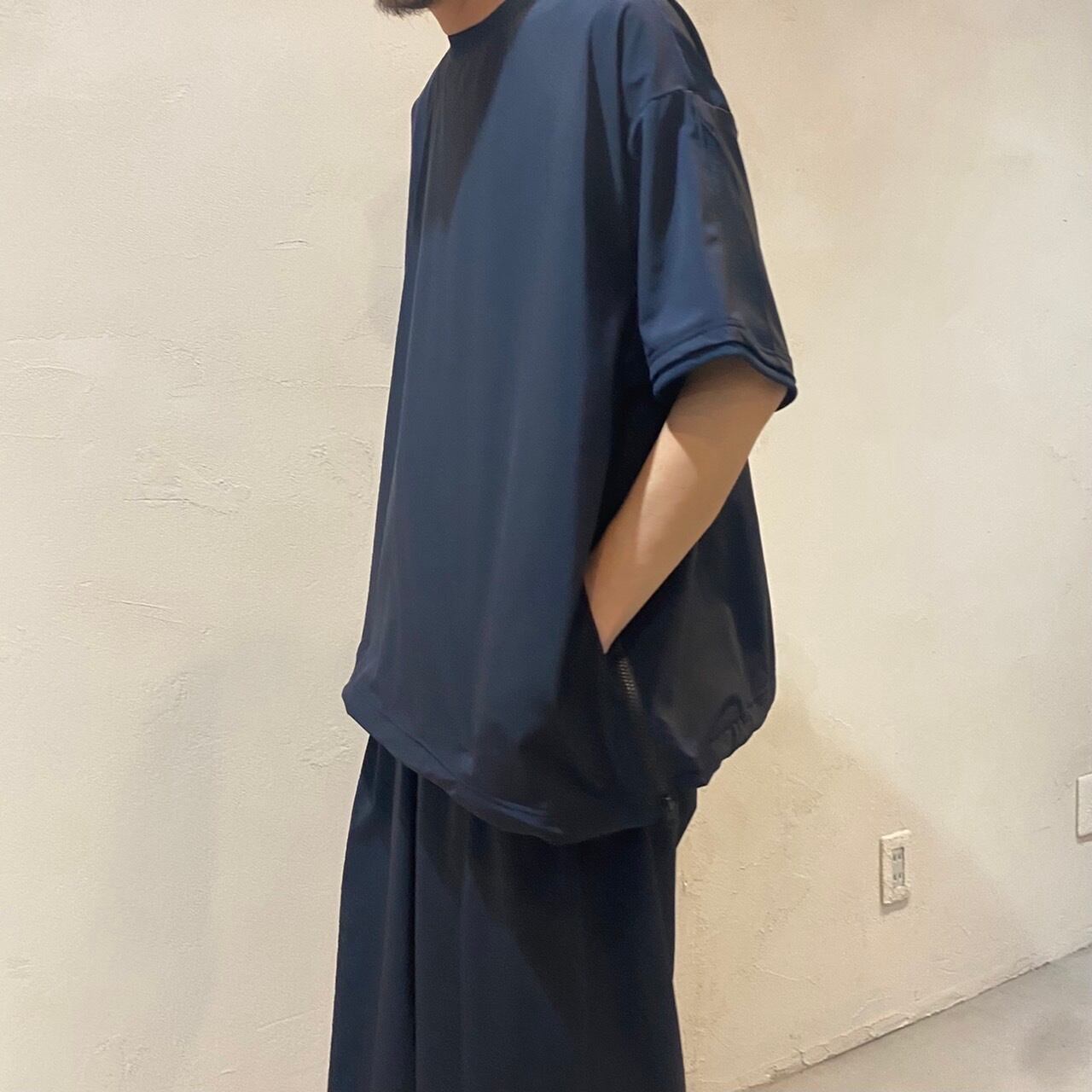 UNTRACE) BOX STRETCH SMOCK 2 S/S | Pay ID UNTRACE) BOX STRETCH SMOCK 2 S/S | Pay ID