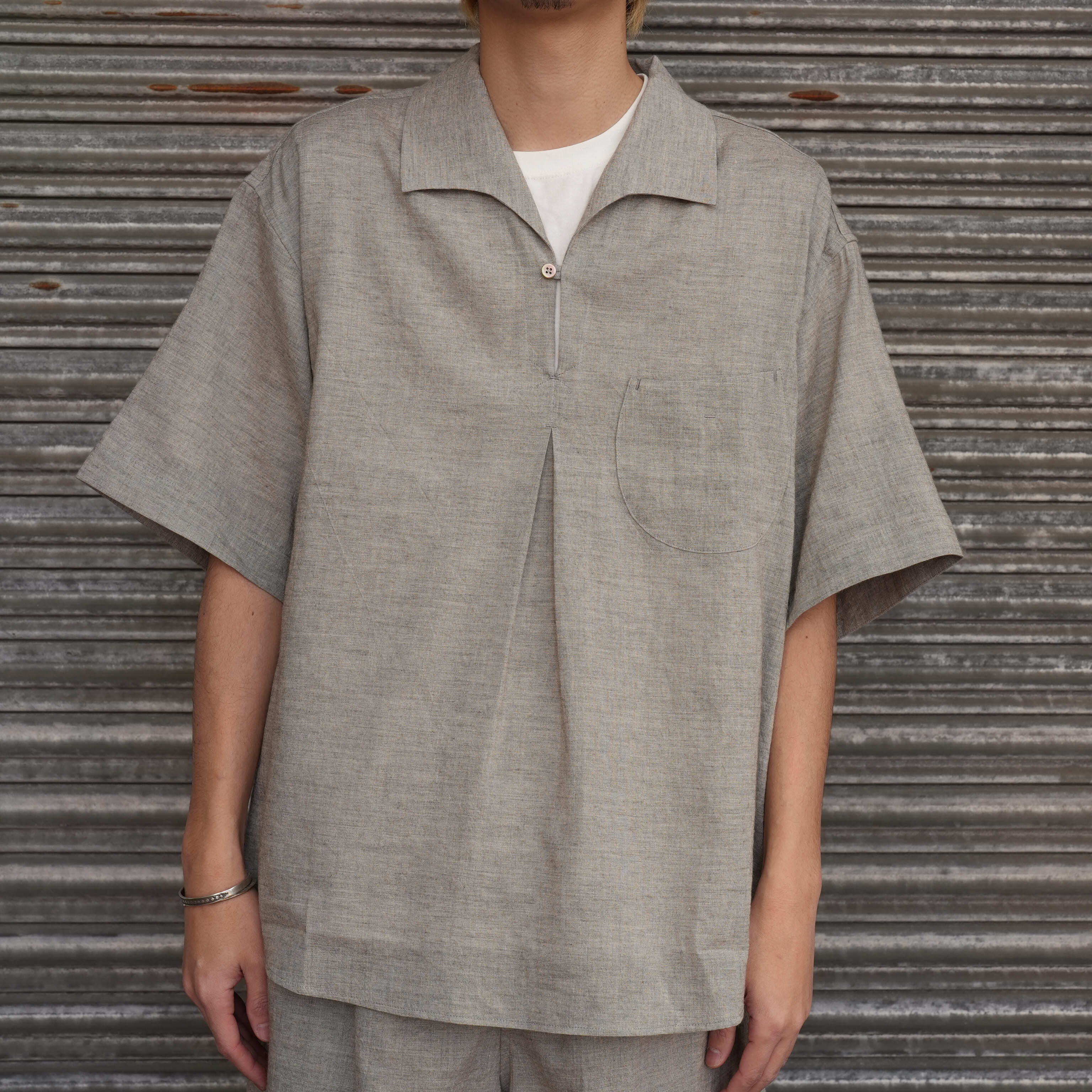 クラブ支給品　1987年 コリンチャンスヘッドコーチシャツ　C. TÉCNICA Gorsch the merry coachman | khaki