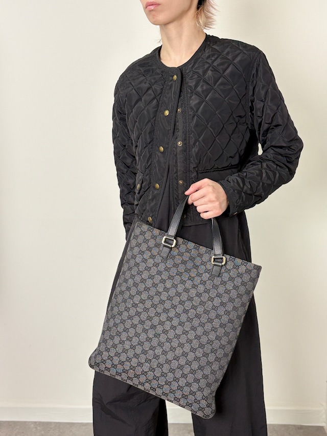GUCCI グッチ GGキャンバス トートバッグ ブラック キャンバス vintage ヴィンテージ オールド 6trbey