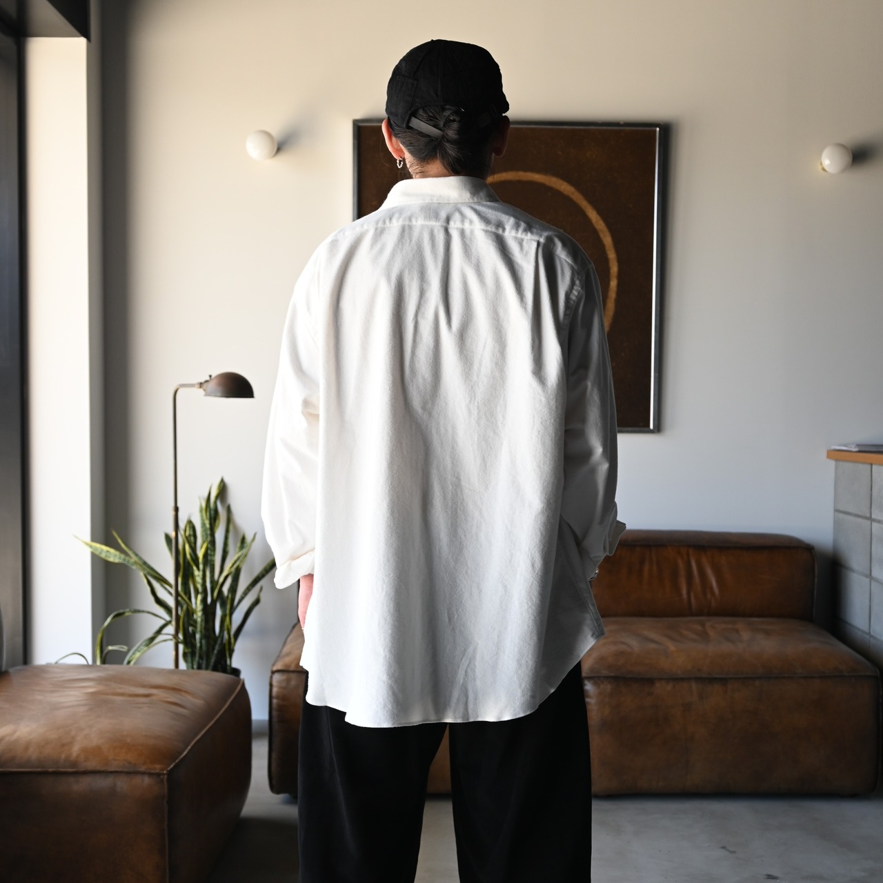THE DAY(ザデイ)VINTAGE BRUSHED FLANNEL SHIRTスタイル