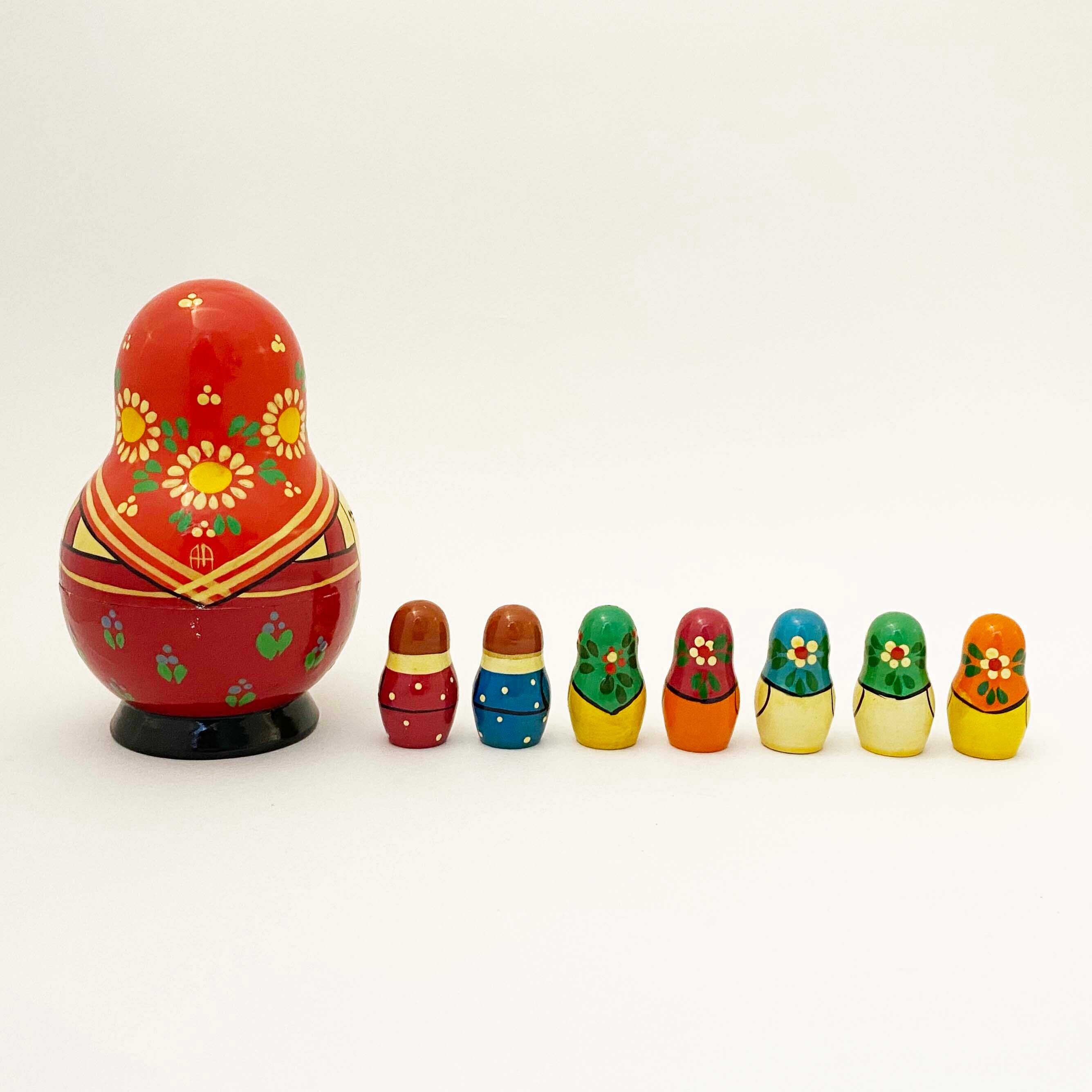 キーロフ産マトリョーシカ / 数え遊び7個入り