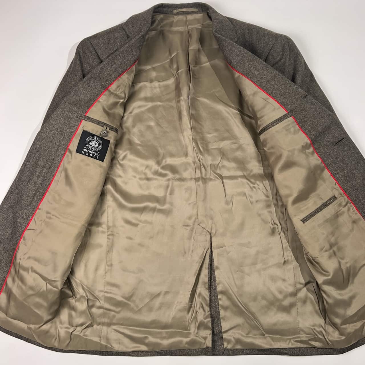 J.PRESS ジェイプレス AUTHENTIC MODEL 段返3B テーラードジャケット 94-80-175 YA6/グレー 系 メンズ