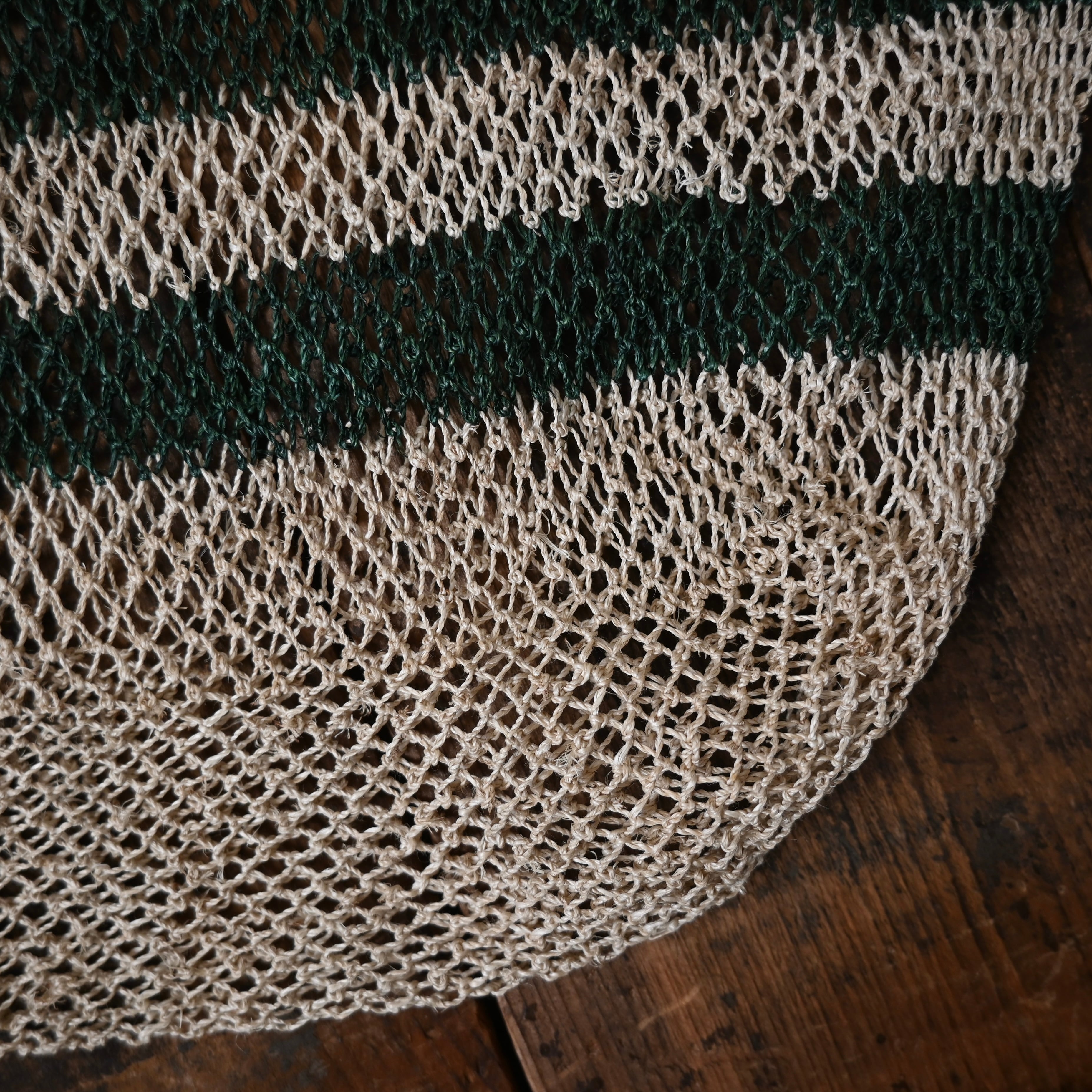 ラオス 葛の手編みバッグ- border - | Pan puri yêe