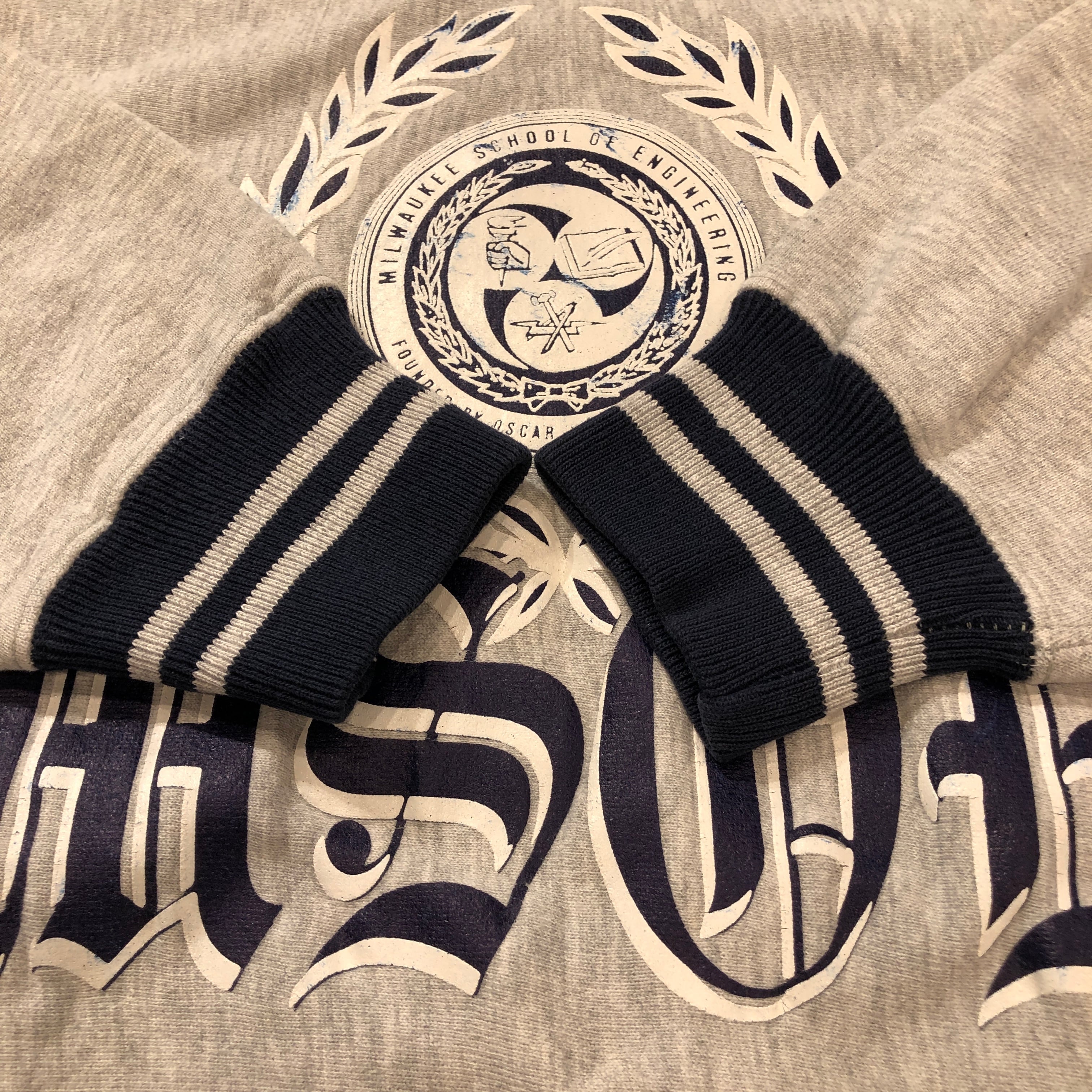 1990'S CHAMPION REVERSE WEAVE RIBLINE ”M.S.O.E