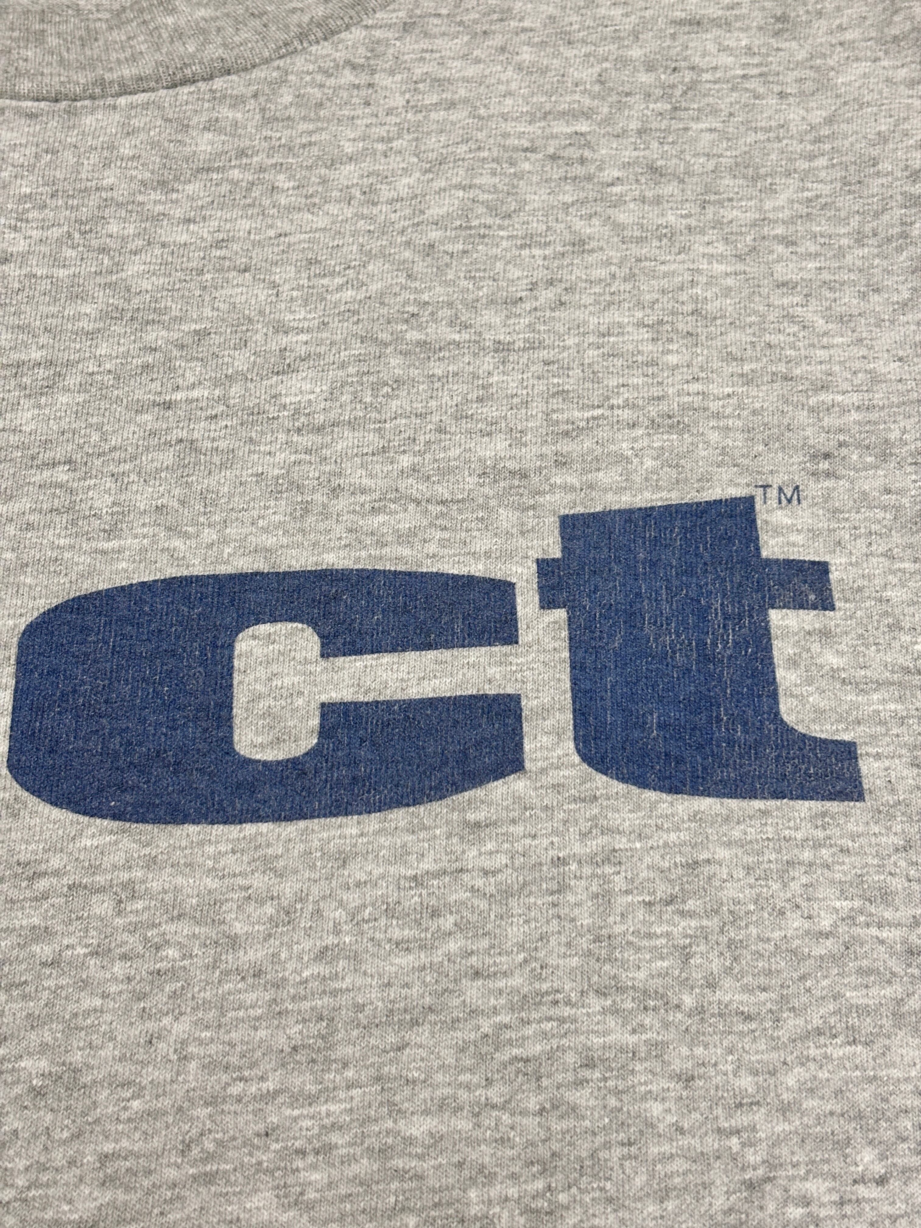 L 90s FUCT ファクト アメリカ製 Tシャツ ネイビー 90～00s FUCT/Logo print Tee/USA製/L/ロゴプリントTシャツ/OGロゴ