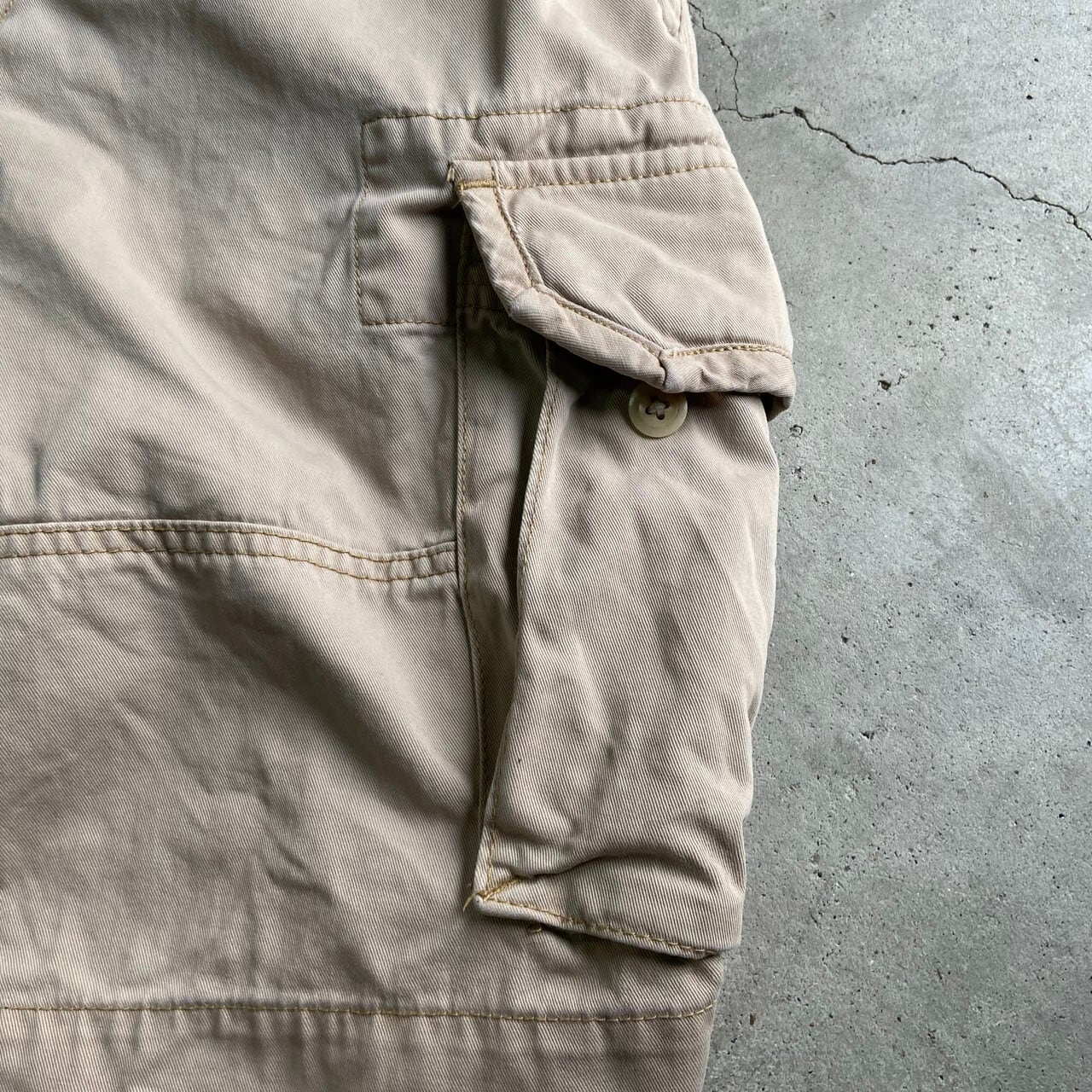 ラルフローレン カーゴハーフパンツw36 エメラルドグリーン