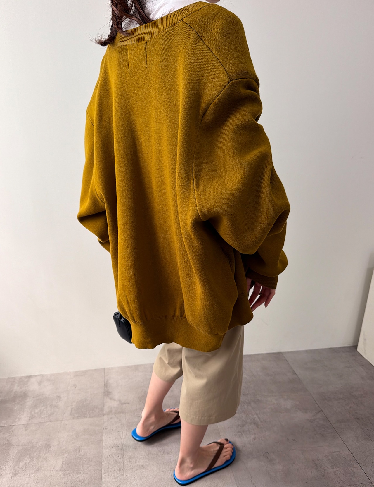 【新作5%OFF・3日間】Over-fit Cotton Cardigan_4colors