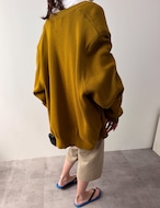 【新作5%OFF・3日間】Over-fit Cotton Cardigan_4colors