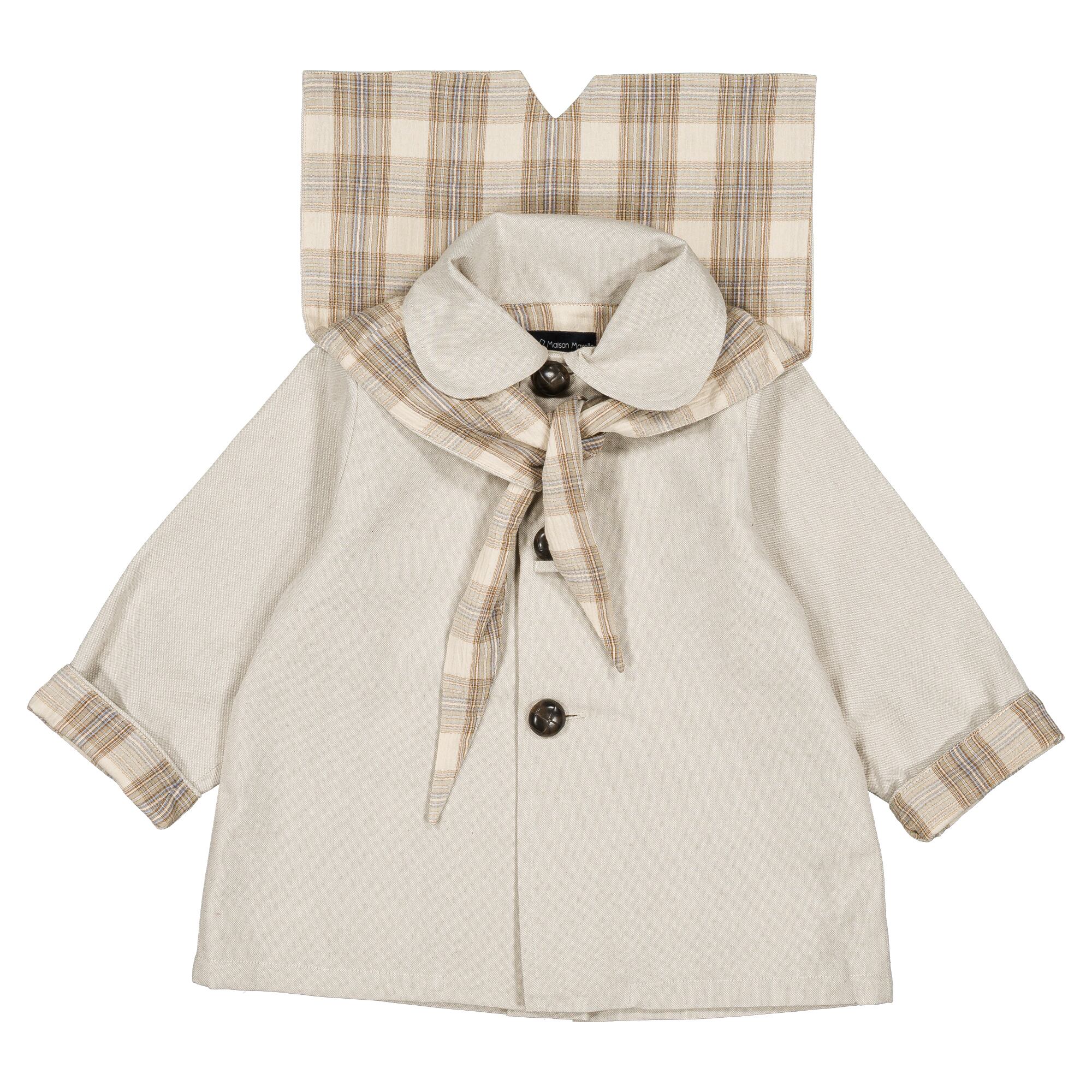 【MaisonMarelle】送料無料jacket VOLTAIRE- celadon beige