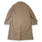 80s イングランド製 Aquascutum アクアスキュータム Pure Worsted ステンカラーコート /ベージュ メンズ ビンテージ