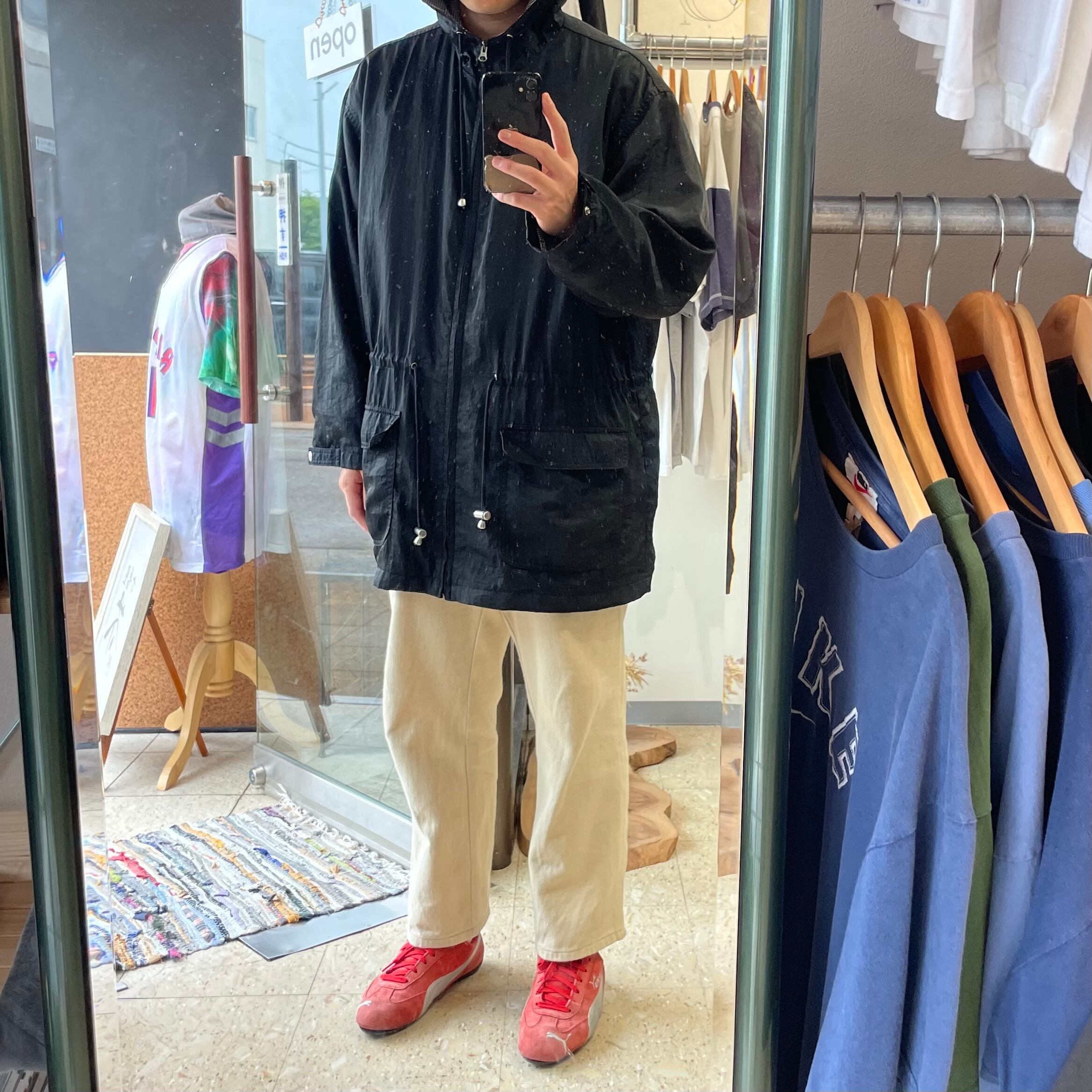 90s 【 OLD GAP 】 オールドギャップ ナイロン カバーオール ギンガム