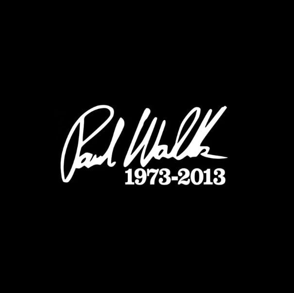 カッティングステッカー（Paul Walker 1973-2013） | DOWNTOWN.JP