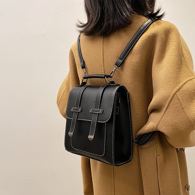 カジュアルスタンダードスタイルレディース レトロ バックパック リュック Tiancai_Wing_Bag387819779