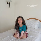 韓国子供服 / ninibello / Layered T-shirt Set / 長袖Ｔシャツ *XS~XXL*