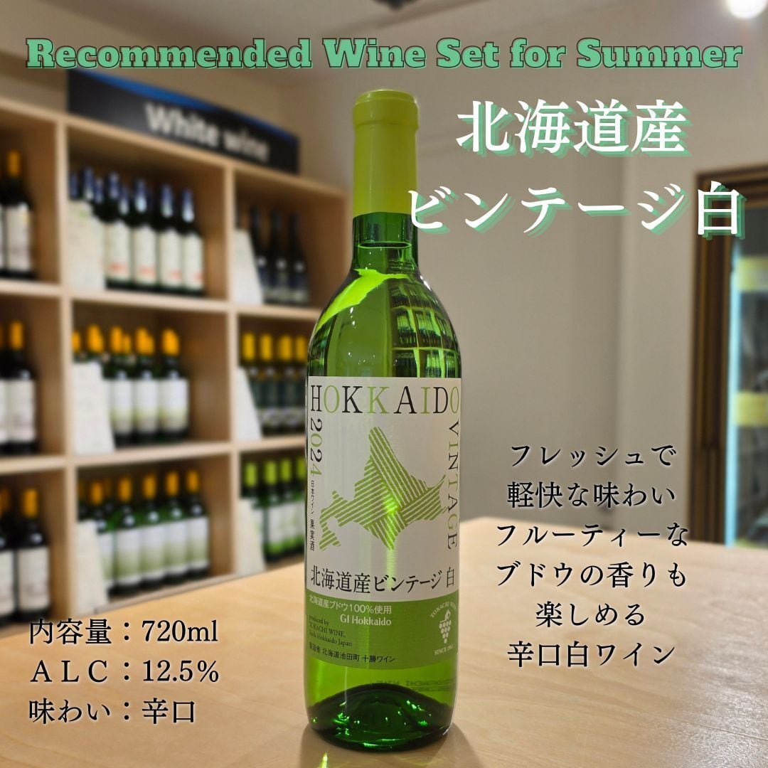 【夏のおすすめワインセット】夏を楽しむ白ワイン2本セット