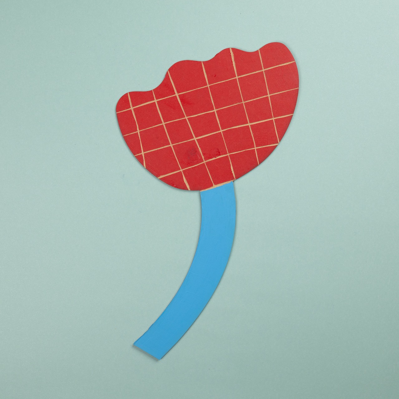 < あきやまりか > 木製パネル作品 - 56