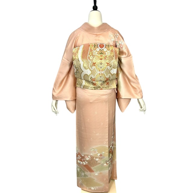 訪問着・附下げレンタル フルセット HT-0139-Lサイズ