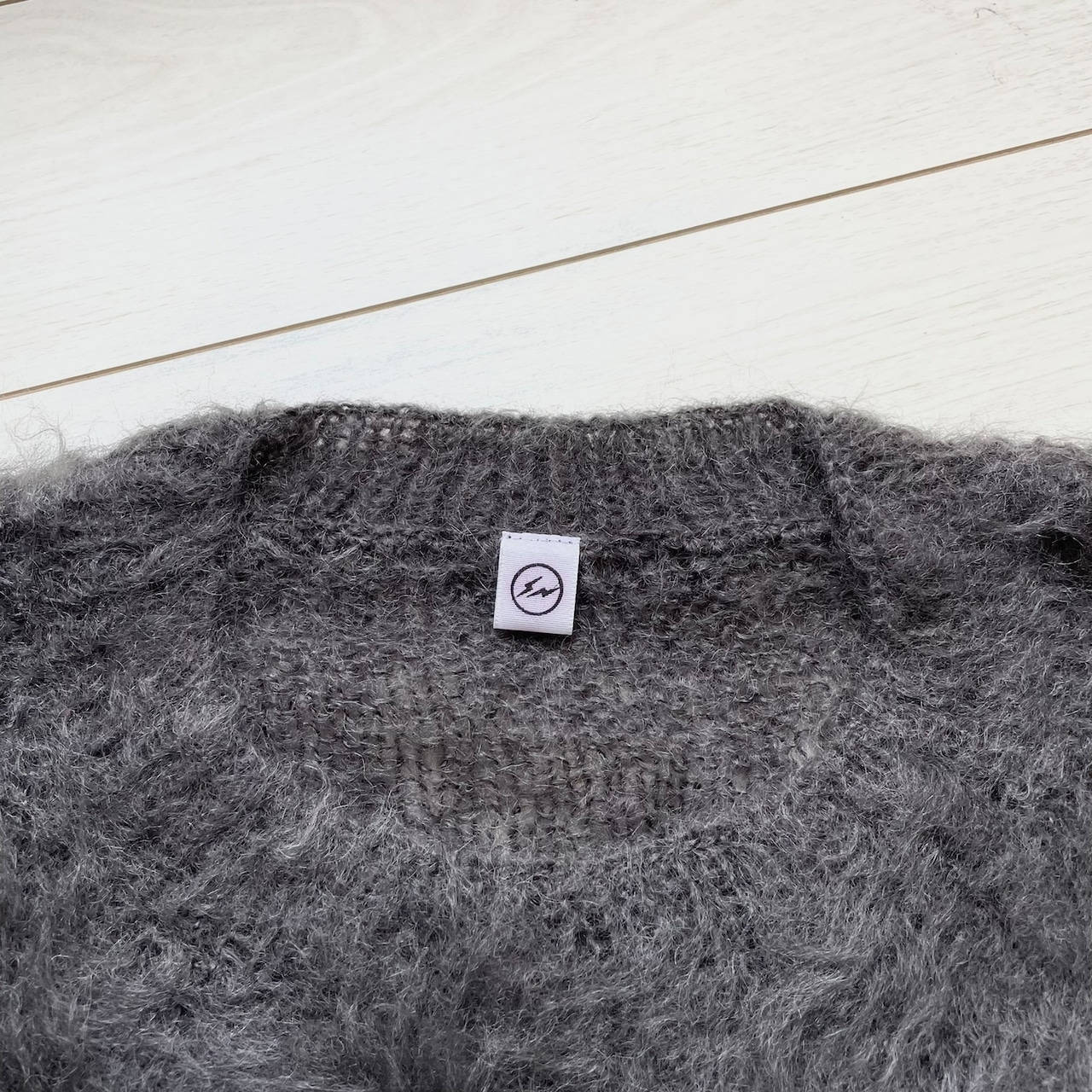 78%mohair fragment simon barker aka six mohair jumper モヘアニット 