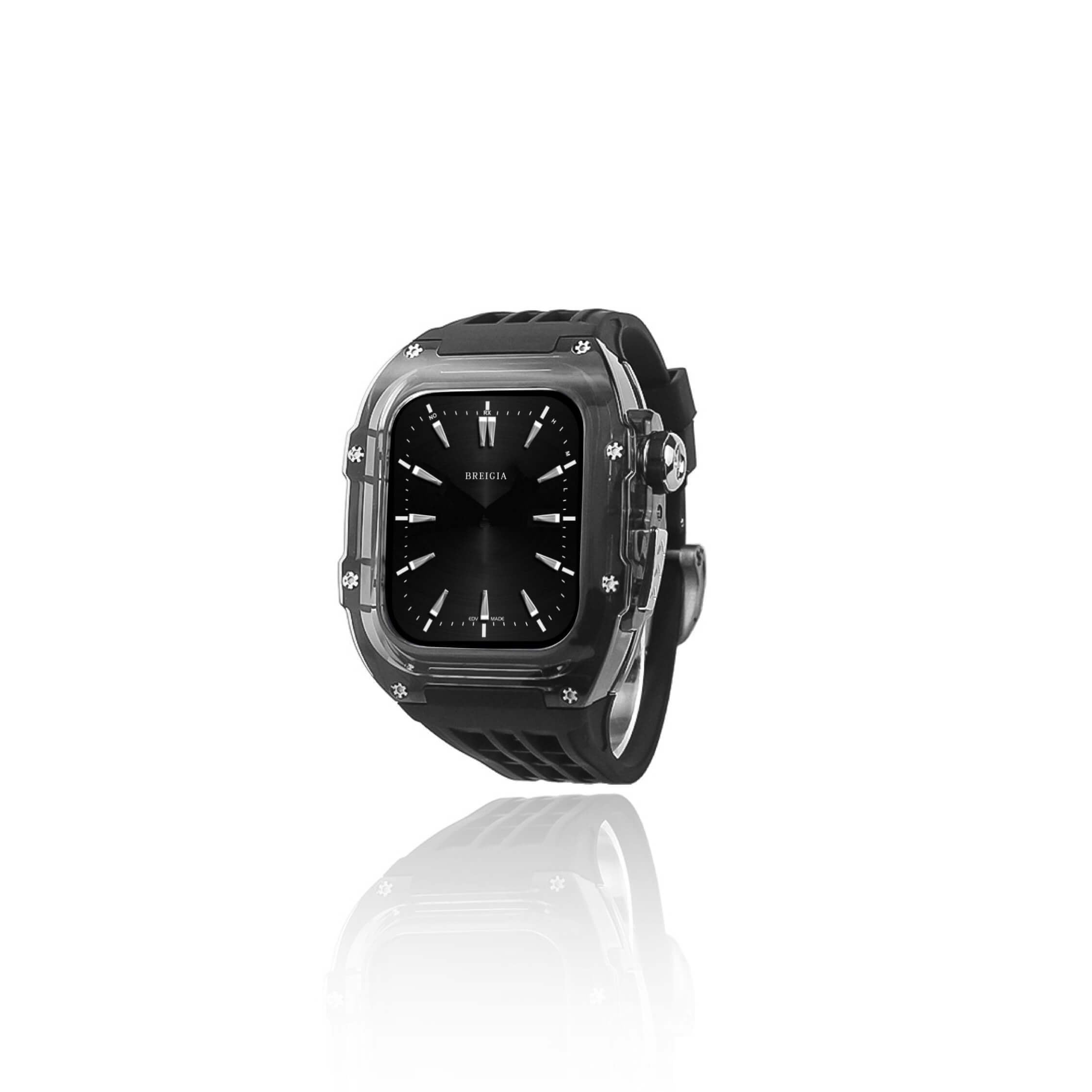 44mm45mm【SILVER】-Virtues-Luxury BlackClear | BREIGIA