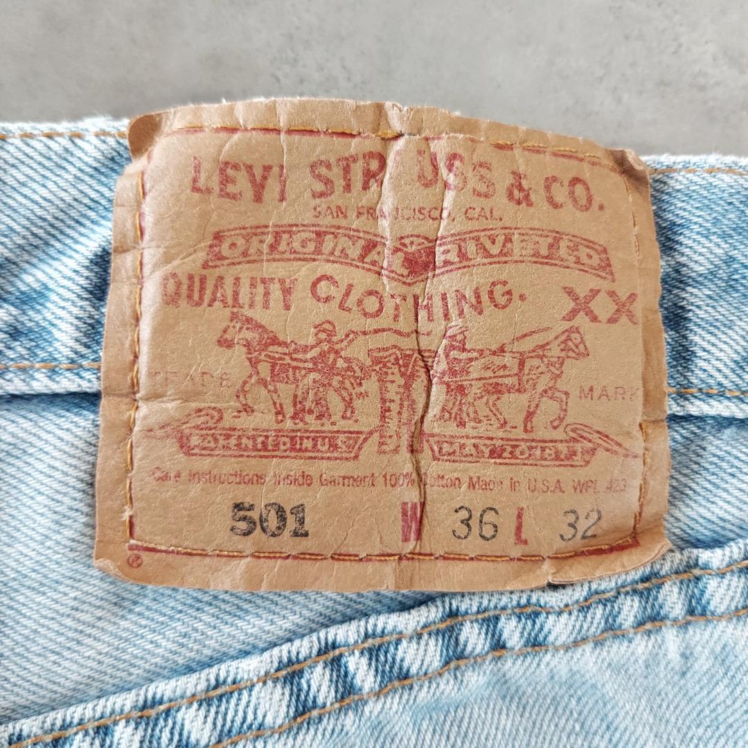 リーバイス501 Levis W36 青 00s USA製 古着 15933 | fuufu