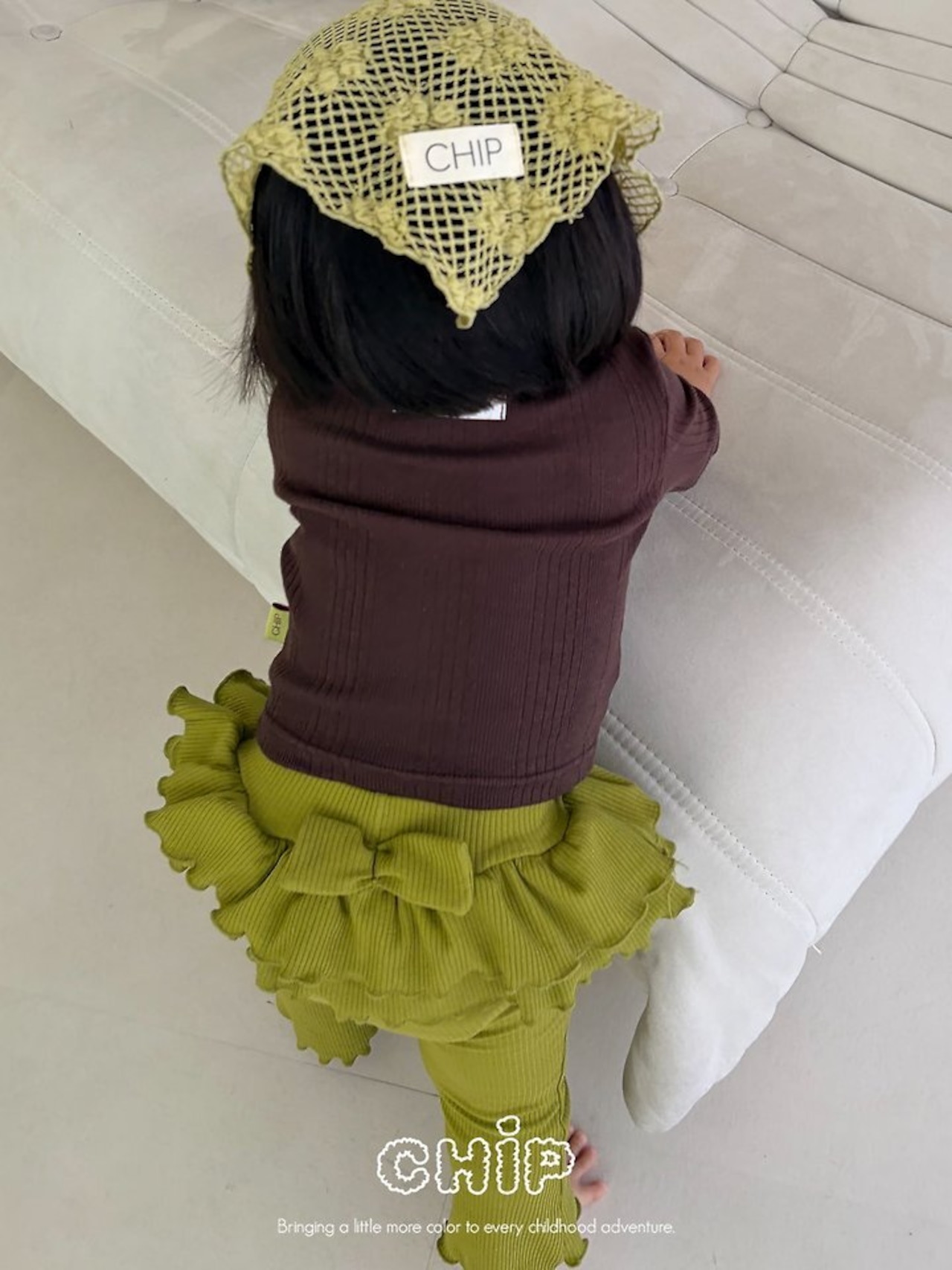 韓国子供服 / CHIP / 26Autumn / リボンブーツカットパンツ / 秋服 *1~4*
