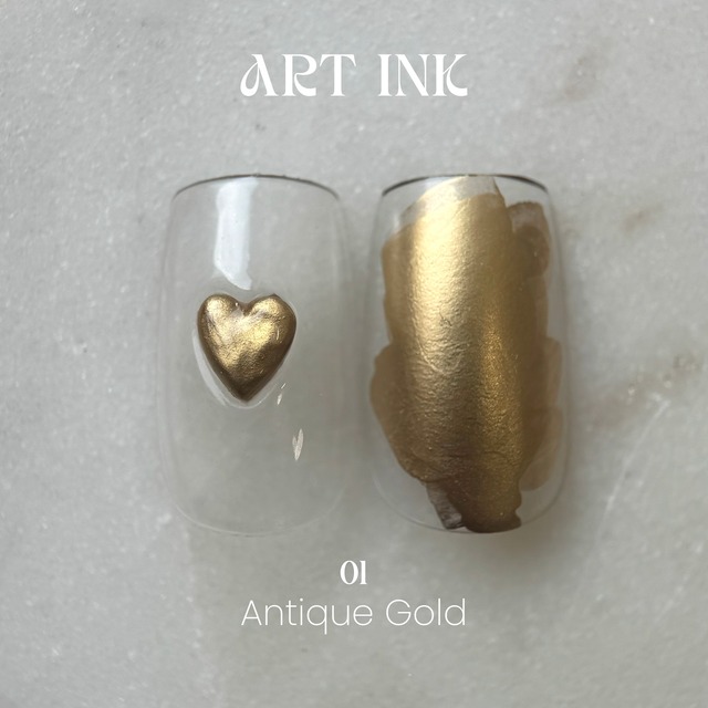 EL MOON INK Antique Gold 01