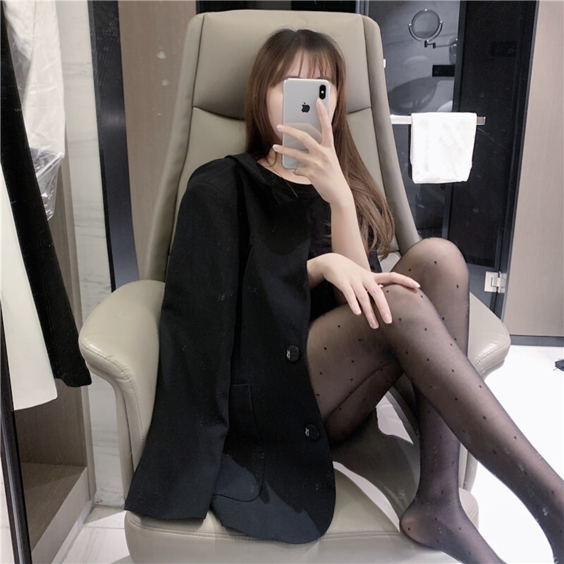 ジーンズ パンスト セクシーな水玉模様の黒いストッキング新しい2022年春と秋の薄いセクション美しい脚の底パンスト女性の潮 ブラック スプリング 春物 オータム 秋物 タイツ ソックス 7460043711214581 | Pay ID