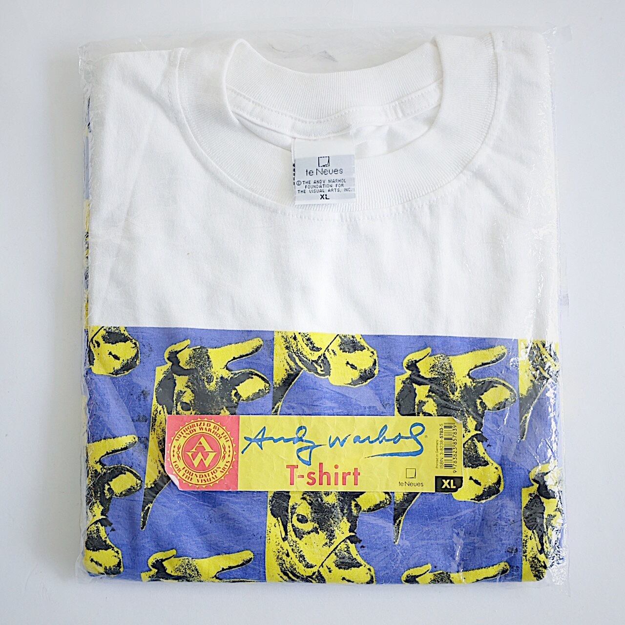 ANDY WARWOL COW DEAD STOCK ART TSHIRT