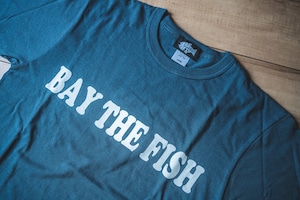 BAY THE FISH 6.2オンス ヴィンテージシャツ(七分袖)