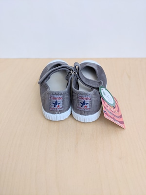 One Strap Deck Shoes (むら染めGris)  / Cienta