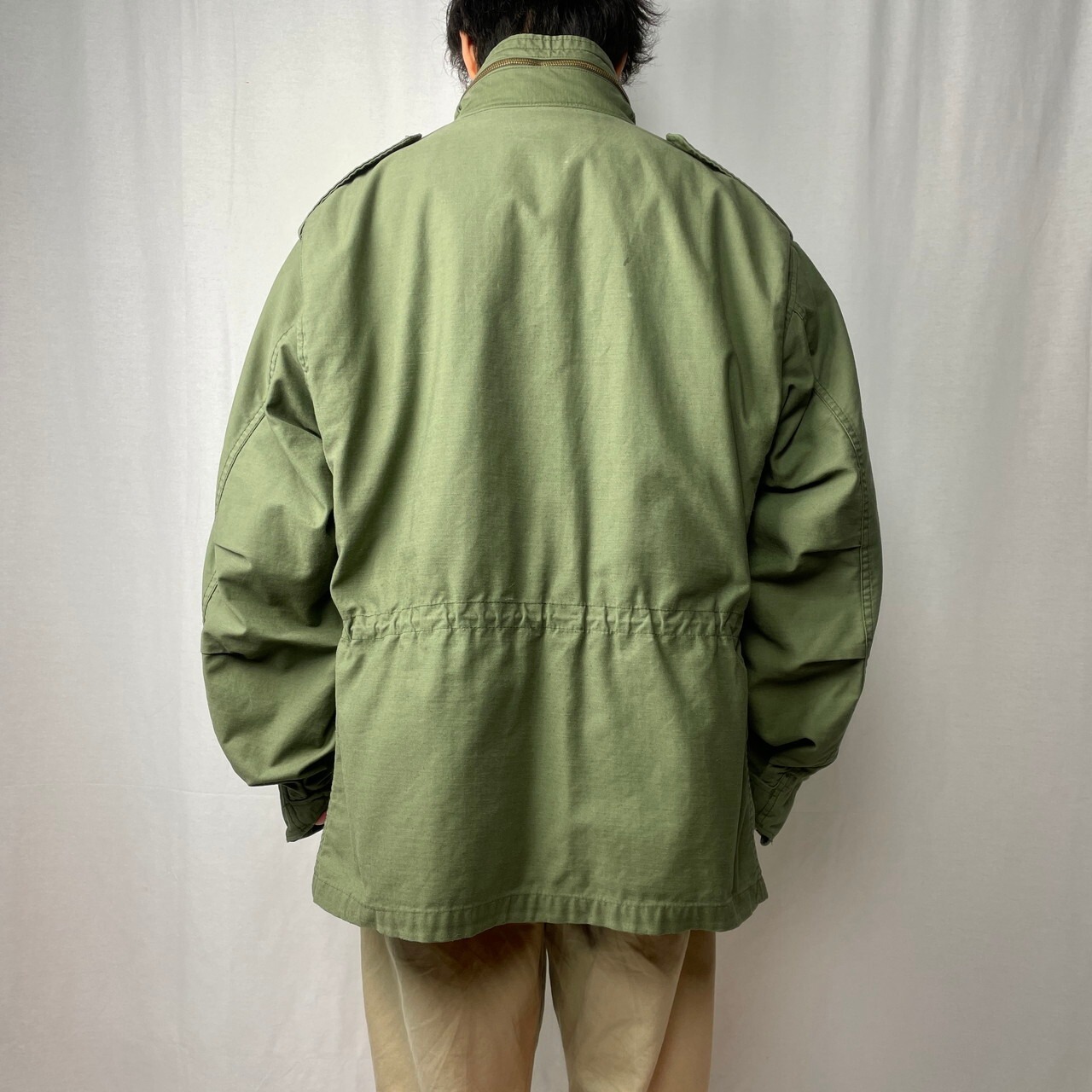 90年代 ALPHA INDUSTRIES アルファ 民間品 M-65 ミリタリー フィールド 