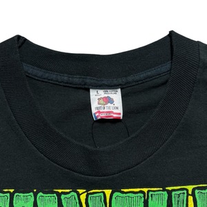 vintage 1993’s GREEN JELLY music tour tee “duh”