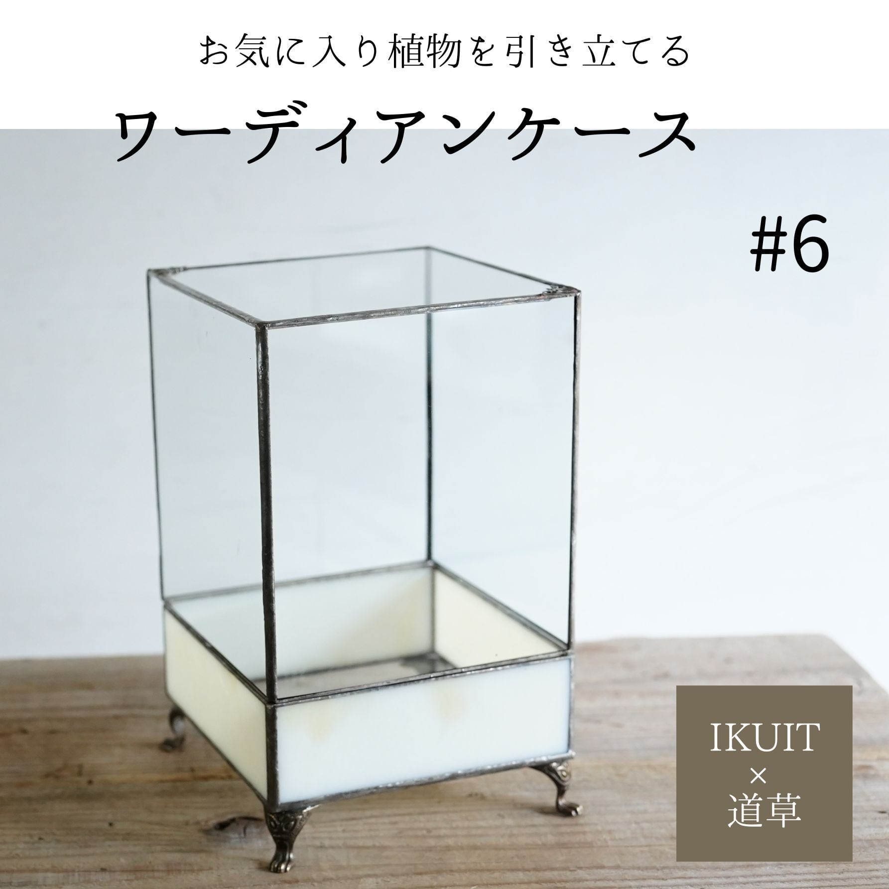 【IKUIT×道草コラボ3弾】ワーディアンケース 白系 #6