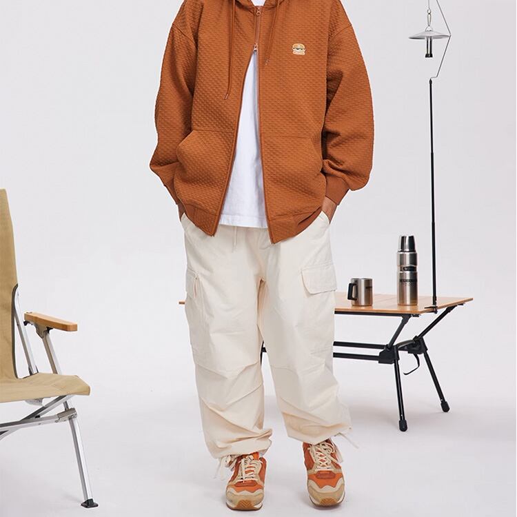 ★LOOSE STRAIGHT CASUAL PARACHUTE PANTS　　　A0713