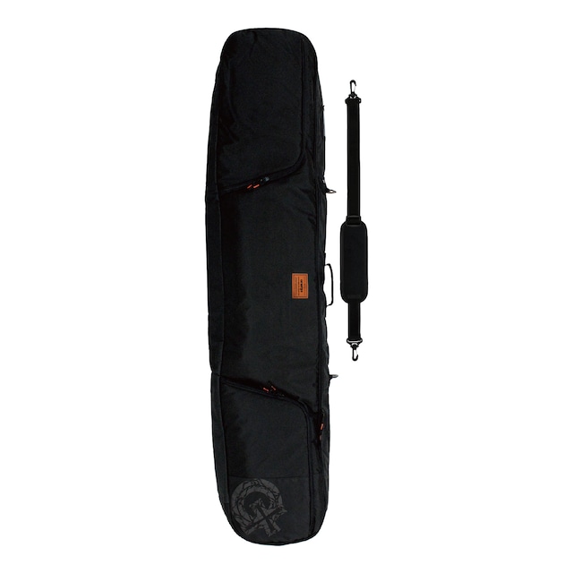 #200147_Shuttle board bag BLACK/BLACK