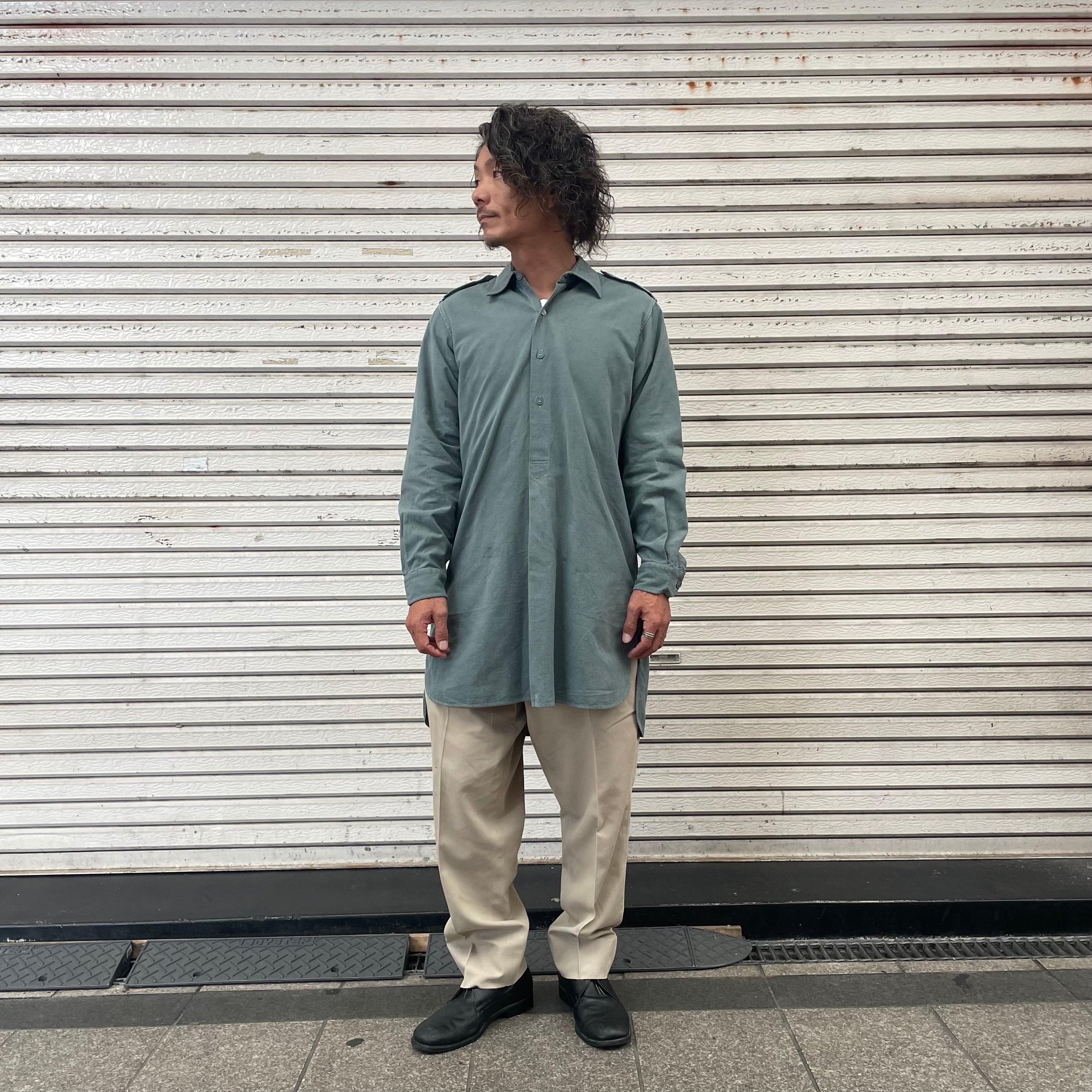 70s USA製 Hilton ヒルトン ボーリングシャツ XL ネイビー ビール