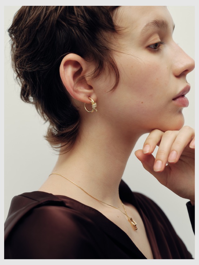 Earring/Pierce -Gold-