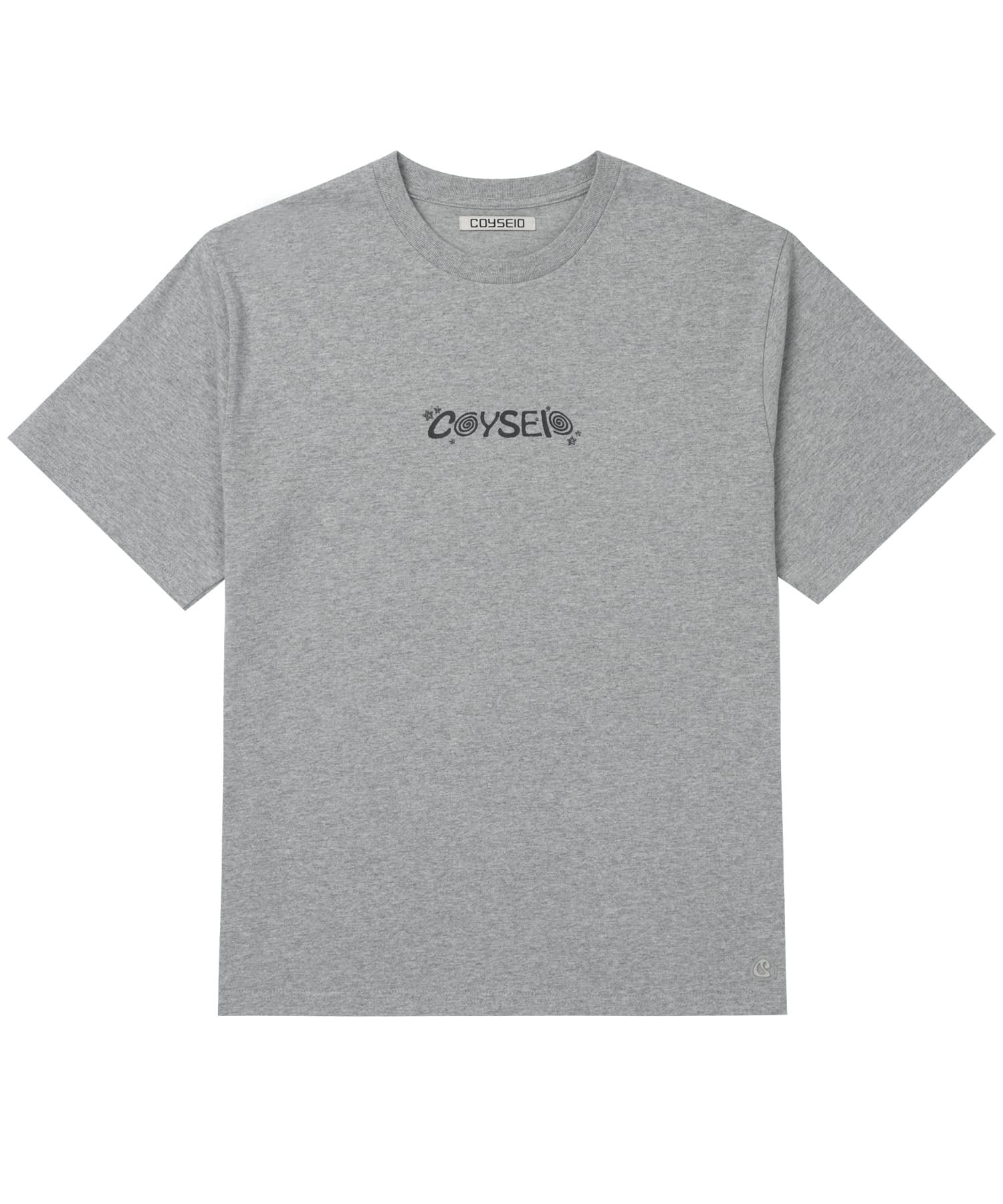 COYSEIO] LITTLE STARS REGULAR T-SHIRT MELANGE GREY 正規品 韓国
