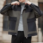 パッチポケット ヒップ丈ジャケット af0453