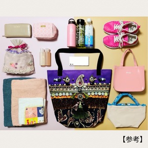 トートバッグ(L)【Arabian Palace Pink】