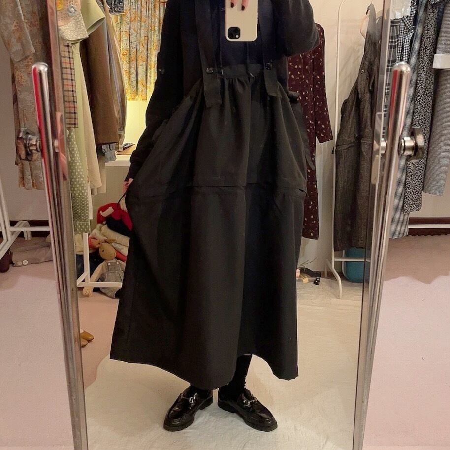 original / eight legs suspender skirt 2.